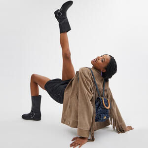 Riya Backpack 21 In Signature Denim